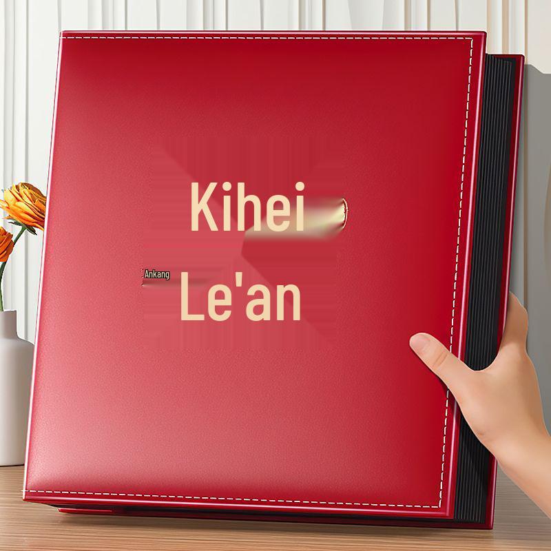 Mixed Size Family Edition Photo Album - 5678 Inch, Large Capacity, Commemorative, Couples' Photo Storage