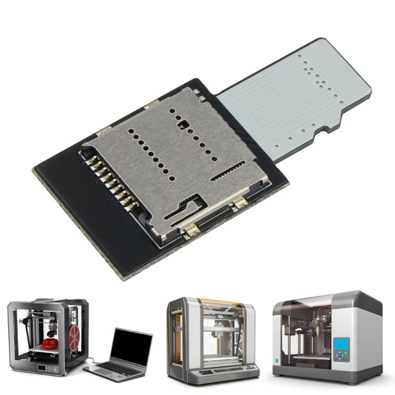 Sicherer TF-Karten-Schutzadapter für mehrere 3D-Druckermodelle Verhindert Datenverlust