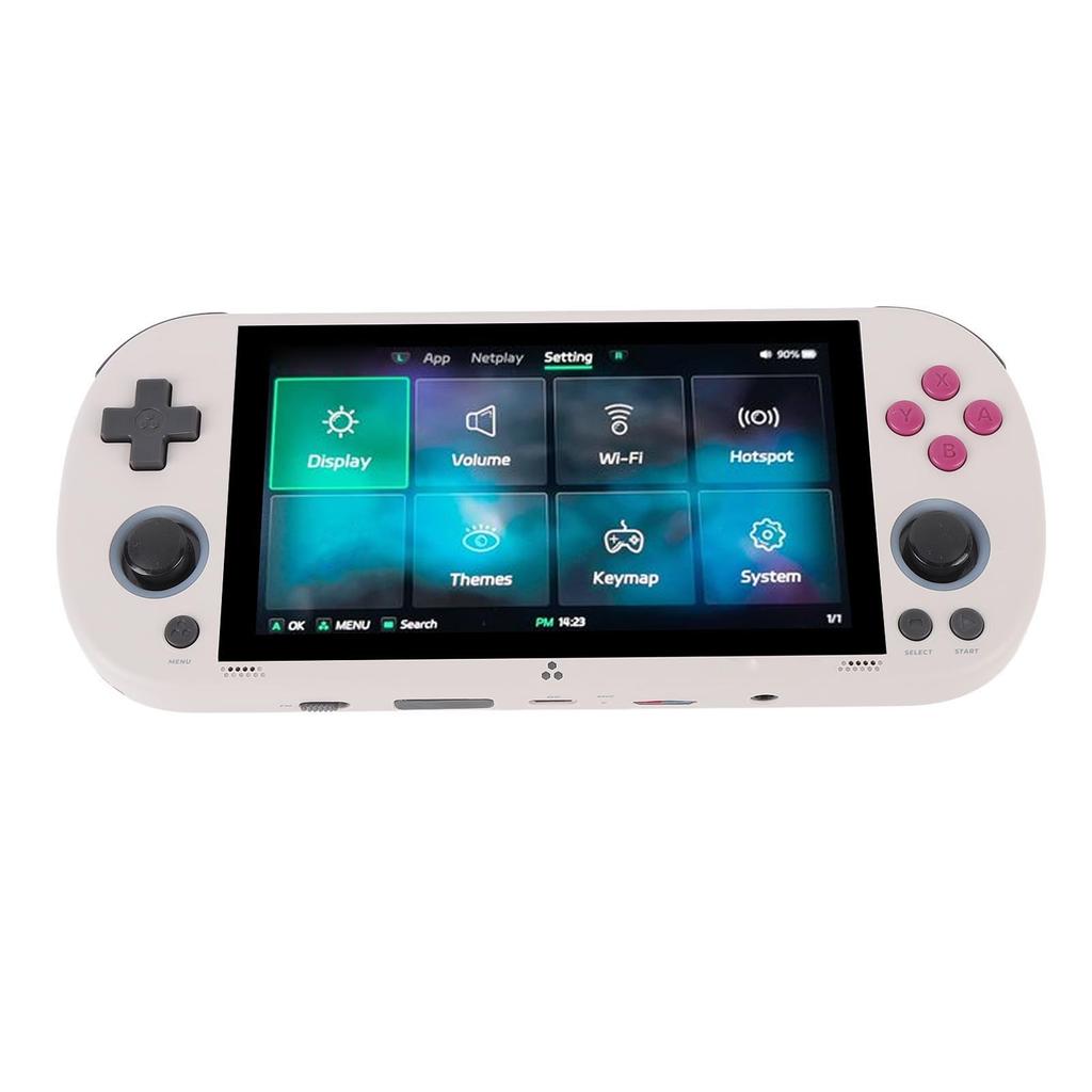 Handheld Retro Game Console 4.96 Inch 720x1280 Screen Portable 64GB Video Gaming Console Supports 28 Simulators for System