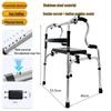 Rehabilitation Walking Trainer and Handrail Frame for Elderly - Four-Legged Crutch Aid
