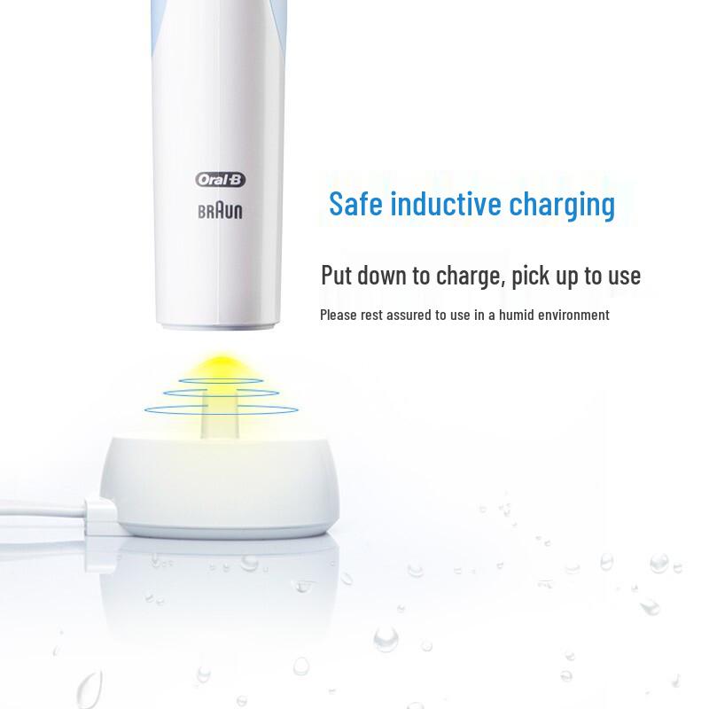 Oral-B D12 Vitality Rotary Electric Toothbrush (2-Pack) CN Plug (adapter Included)