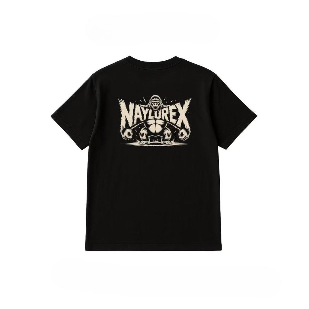 New Summer and Autumn 2025 Simple and Fashionable Printed T-shirt Loose Outdoor Short-sleeved Men's and Women's Tops