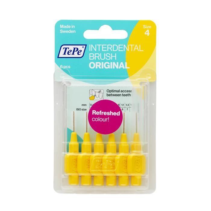 Brossettes Interdentaires 0.7mm X6 TEPE