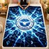 Flannel BlanketBrighton & Hove Albion Football Warm Soft Throw Blanket for Indoor Sofa Bed Living Room Use