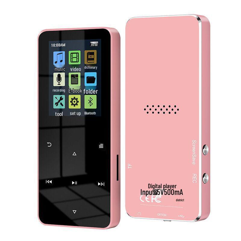 MP3/MP4 Metal Touch Bluetooth Student Music Player & E-Reader