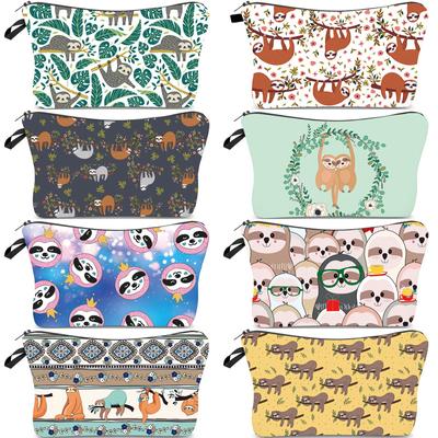 European and American, Printed Makeup Bag, Handbag, Ladies', Multifunctional, Travel Storage Bag, Fashionable and Simple Design, Essential for Travel