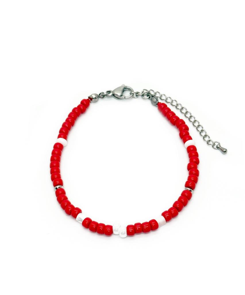 Monoflux Pulse Red Bracelet_Signal Red