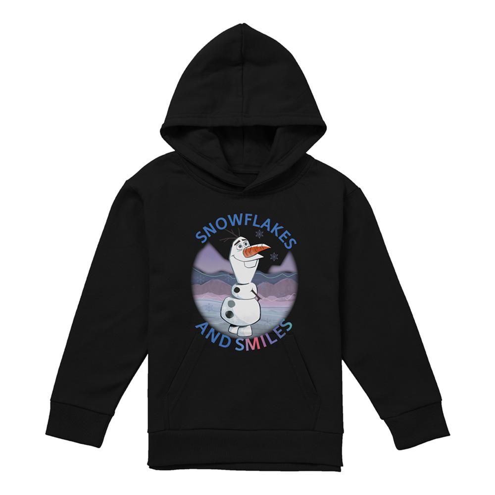 Frozen Childrens/Kids Snowflakes And Smiles Olaf Pullover Hoodie