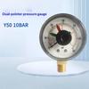 0-60 PSI Y50 Dual Dial Pressure Gauge for Air Water Oil Robust and Precise