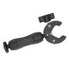 Pole Clamp Mount for Mini Satellite Device Universal Adjustable Angle Bracket with Adapter On RV