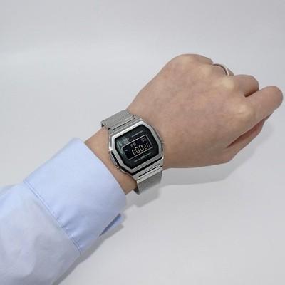 CASIO STANDARD PREMIUM Series A1000M-1BJF Unisex Digital Watch Stainless Japan