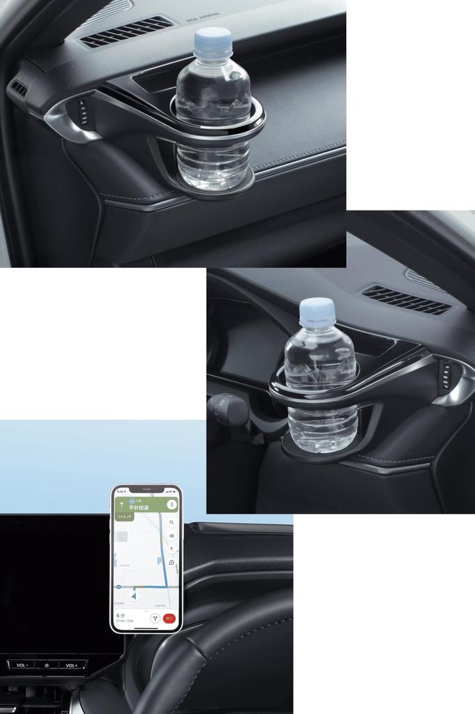 Tsuchiya Yac Drink Holder for Driver and Passenger Wireless Smartphone and Mug Compatible with 80 Series Air and Vehicle Models and Seats, Charging,