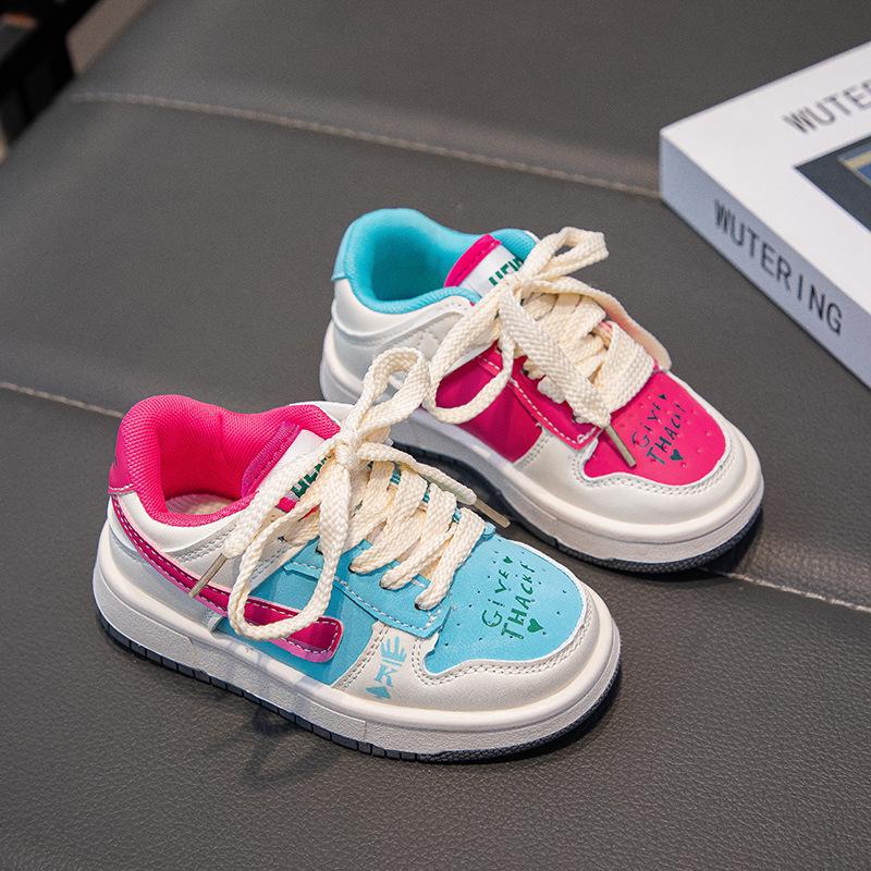 

Girls sports shoes 2025 autumn new mandarin duck shoes children s board shoes boys leather shoes breathable street dance board shoes tide 26-31 yards FCL shot 48 pairs