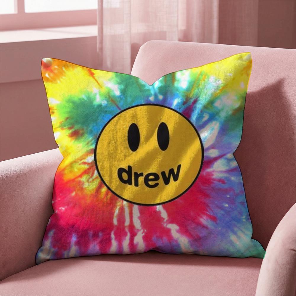 Fashion D-Drew H-Hous Cushion Cover Multi-Scene Pillow Cover for Home & Car - Reversible, Soft & Durable for Daily Use