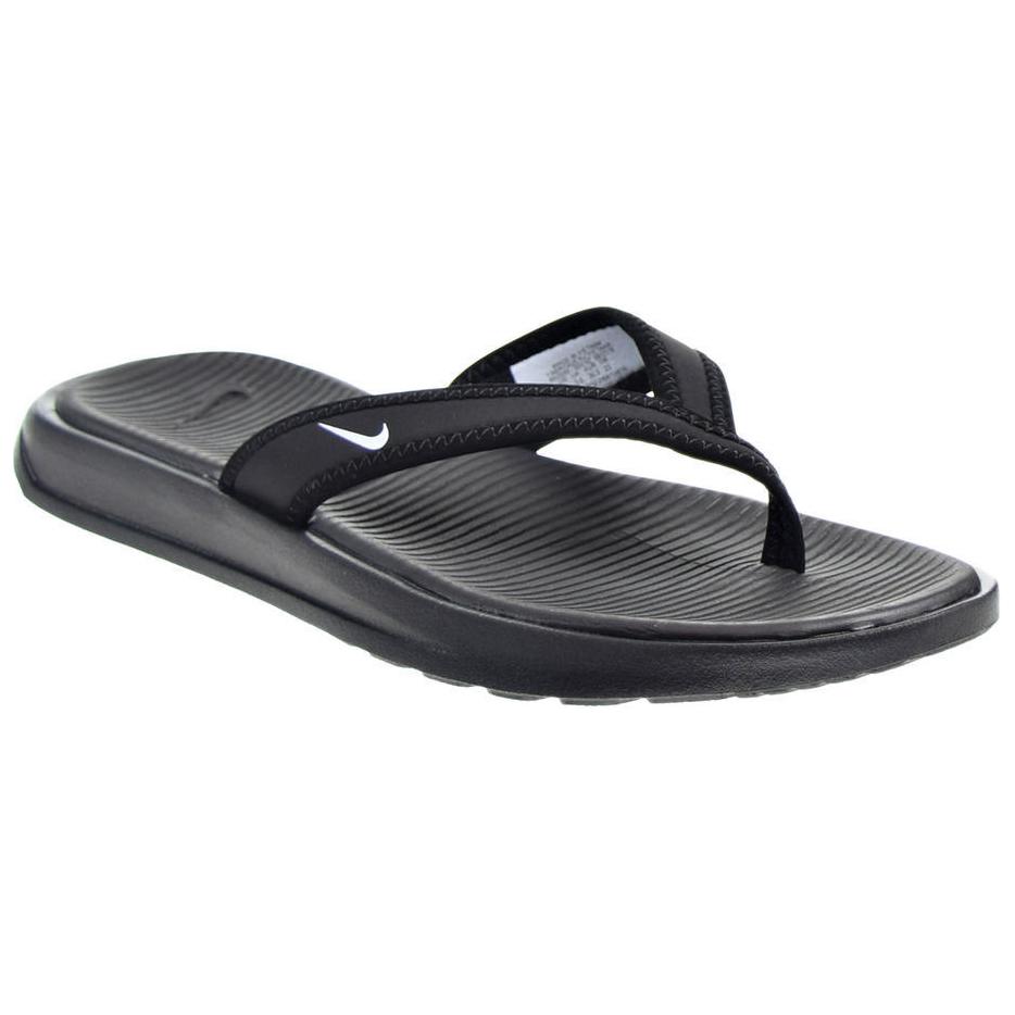 Nike  Ultra Celso Thong Black White Women Sandals 882698-002