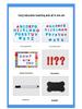 English Alphabet Magnet Tiles: Uppercase & Lowercase Letter Stickers for Kids' Education