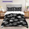 Biancheria da letto vintage Harley-Davidson con bandiera americana(1 * copripiumino + 2 * federa, senza nucleo) Set biancheria da letto Regalo di Natale per compleanno Morbido e confortevole