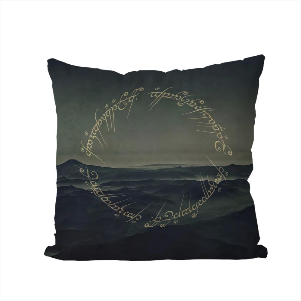 The LLord Of The Rings Pillow Case For Car Sofa Decorative Home Doublesided Print Plush Square Throw Pillow Cushion Cover