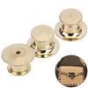 50pcs Brooch Pin Backs Bag Locking Fastener Flat Hat Name   Book Pin   7 x 10mm