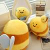 Shark Bee Bees Bear Plush Dolls Bee Shape Bee Stuffed Toys Bee Doll Plush Toy  Home Decor