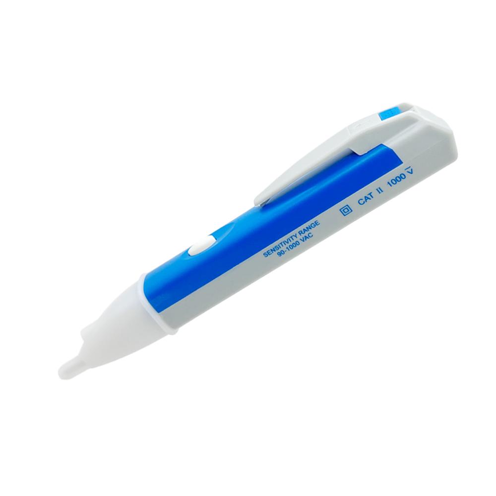 

AC/DC Voltage Detectors Smart Non-Contact Tester Pen Meter 90-1000V Current Electric Sensor Test Pencil LED lighting синій
