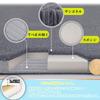 ZPOW Quick-Dry Absorbent Bath Mat 40cm x 60cm with Non-Slip Backing, Washable