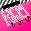 Flexible Record Template with Dot Grid Templates Planner Stencils Drawing Checklist Stencils for Boxes Lines & Daily Planning
