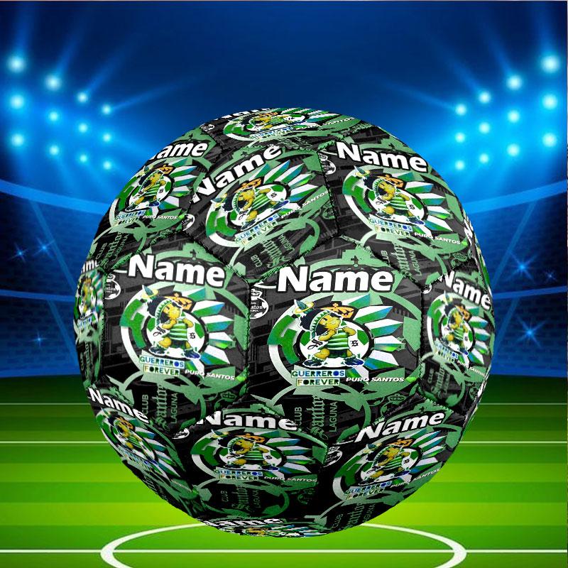 Custom Name Personalized Club Santos Laguna Print Size 5 Soccer Ball Training & Match Football, for Team, Kicking, Gift for Football Enthusiasts