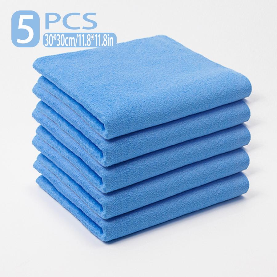30cm Long absorbent cleaning cloth, multi-colored kitchen cloth, highly absorbent, easy to clean household wipes.