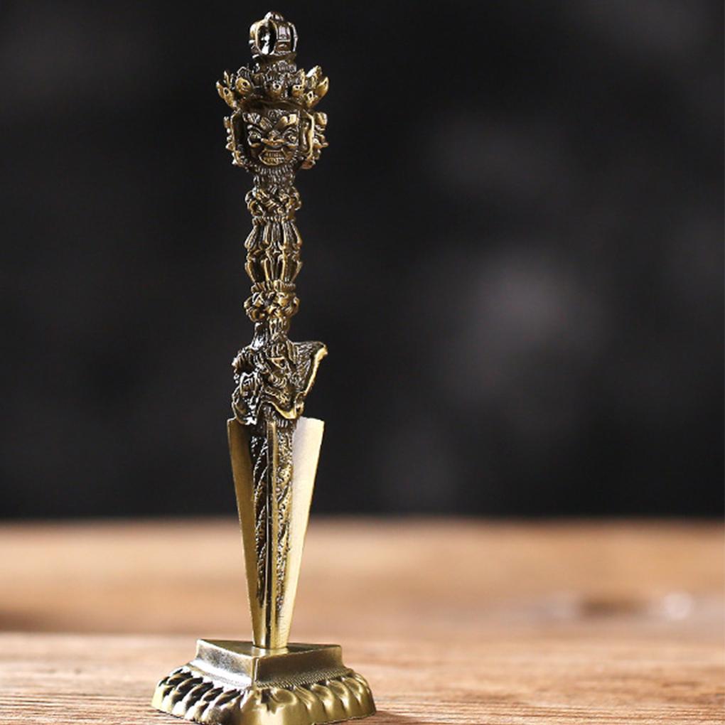 Exquisite Dorje Phurba Unique Style Gift Choice Good Touch Feeling Made Of Alloy