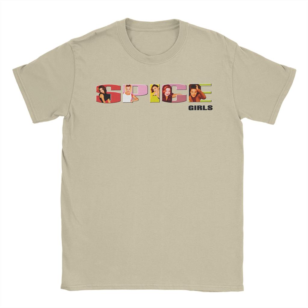 Mens SPICE GIRLS WORLD TOUR T Shirts 100 Cotton Clothes Beach Vintage ShortSleeve T Shirt ONeck Trending Casual Tee Shirt