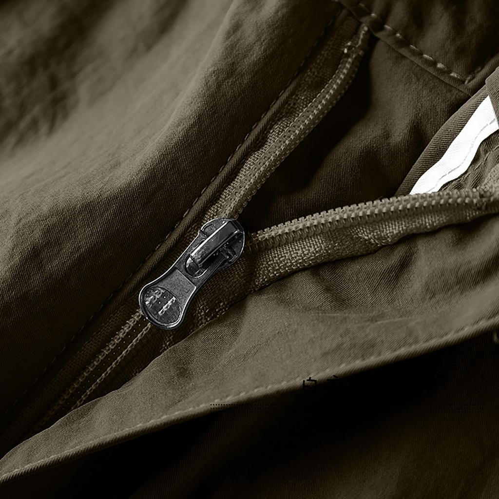 Men's And Women's Work Pants Outdoor Work Fishing Camping Waterproof Wear-resistant Multi-Pocket Work Pants (Detachable)