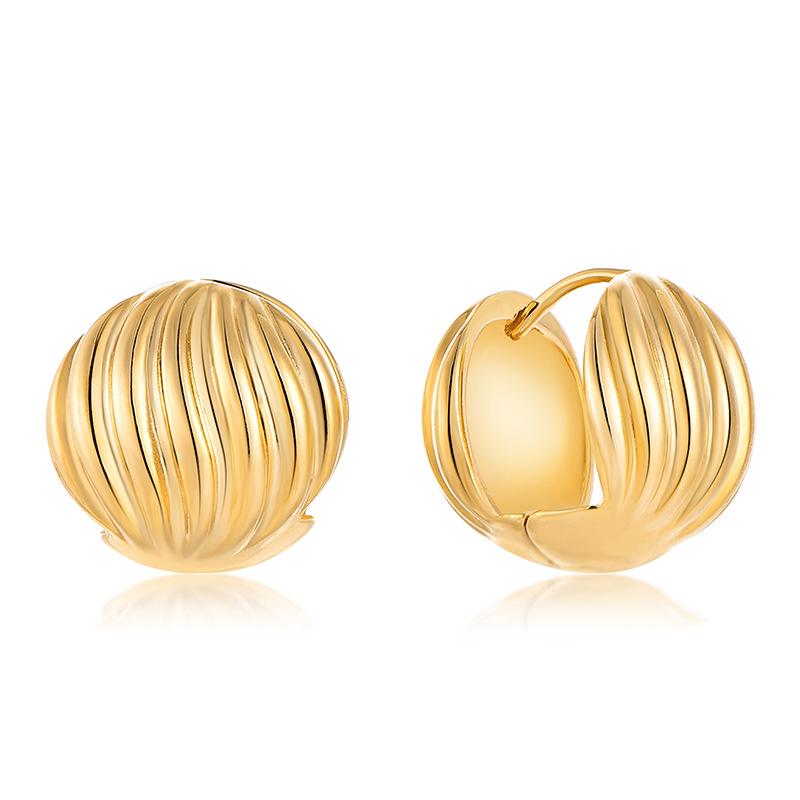 Women s 2024 High-End Luxury Studs: Unique, Simple Hoop Earrings
