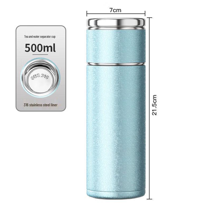 Xihe Stainless Steel Insulated Tea Tumbler with Infuser