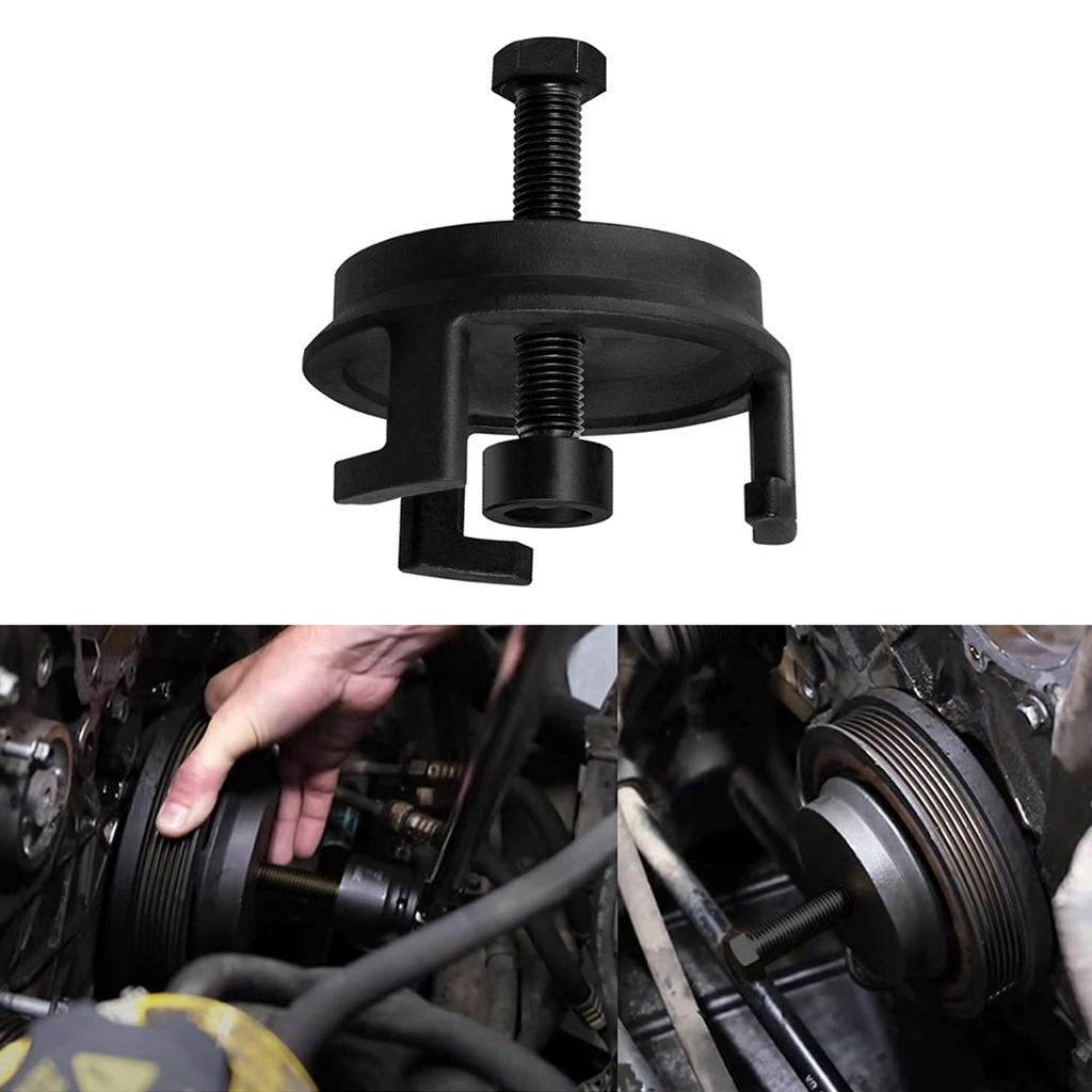 25264 GM Harmonic Balancer Puller,Crank Pulley Puller Remove LS Balancer Without Tapped Holes Replacement for GM