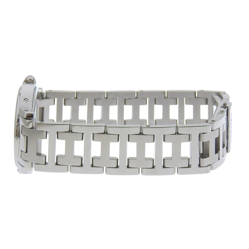 Hermes Clipper Watches CL4.410 pinkDial Stainless Steel Quartz Analog Display Boys Used