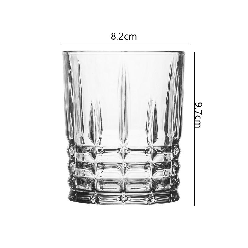 11Oz 14Oz Wine Glasses Luxury Modern Whiskey Cup Juice Milk Cocktail Drinking Glasses Drinkware Household Party Transparent Cups