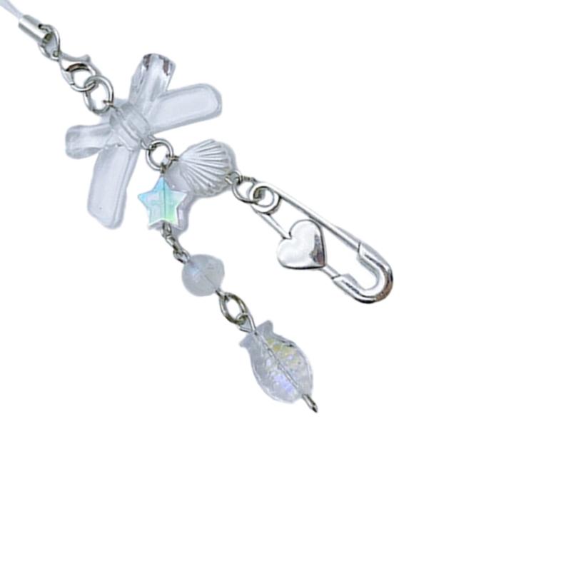 Colorful Phone Chain Handmade Phone Jewelry Trendy Bag Pendant Bag Charm Phone Lanyard Perfect Gift for Woman Girls