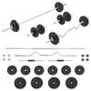 vidaXL Dumbbell and Bar Set 30 Kg