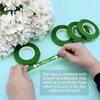 2/5/8 Rolls Green Bouquet Floral Tapes, Self-adhesive, for Wrapping Stamen, DIY Flowers Decor, with Floral Tape for Florist, Wedding Party Props
