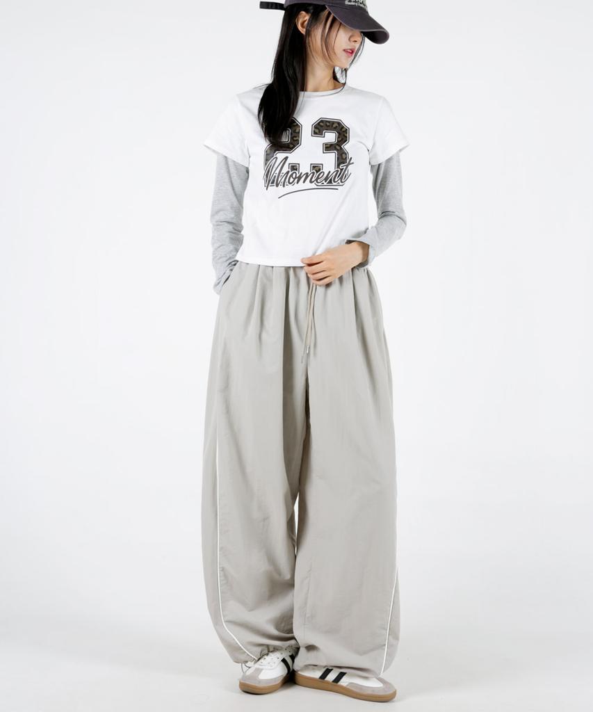 UMM Women'S Sideline Balloon Wide Track Pants 3 Colors