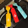 Creative Baggage Suitcase Holder Boarding Tags Portable Solid Color Luggage Tag Label Travel Accessories