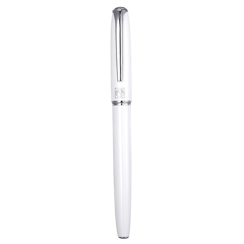 Pimio (Pimio) Calligraphy Pen with Bent Tip, Hard Nib, for Men And Women, Adult And Student Use, Fine Point 1.0mm, 916 Mubai White