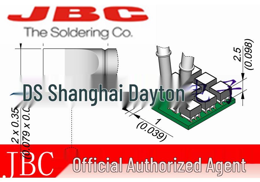 JBC NASE-2HC Nano Rework Station with NT115-A Handpiece and C115 Cartridge