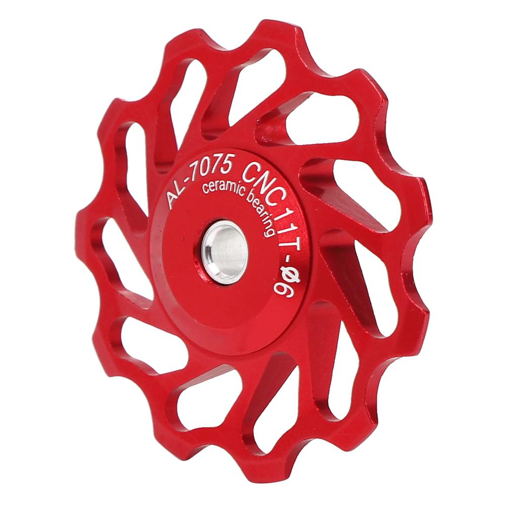 Ceramic Bearing 11T Rear Derailleur Pulley   Roller Accessory for Mountain   Road Bike