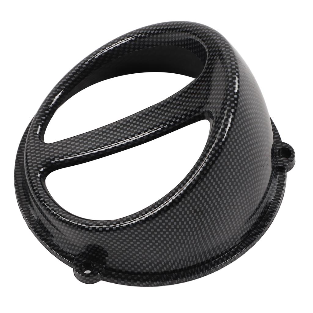 Motorcycle Engine Cooling Fan Cover Carbon Fiber Style Replacement for GY6 125cc 150cc 152QMI 157QMJ