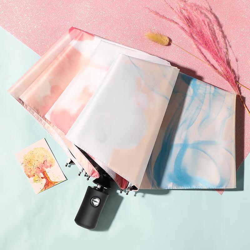 

HANDUNYOU Compact Automatic Sun/Rain Umbrella