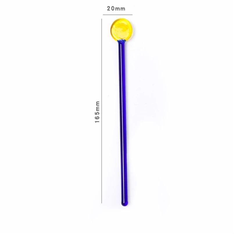 

Korean Style Cute Long Handle Coffee Stirring Bar Creative Ins Style Milk Dessert Stirring Spoon Simple Juice Glass Spoon