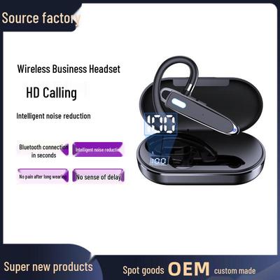 Waterproof Noise-Cancelling Bluetooth Earbuds with Clip-On Monitor & Extended Battery for Sports
