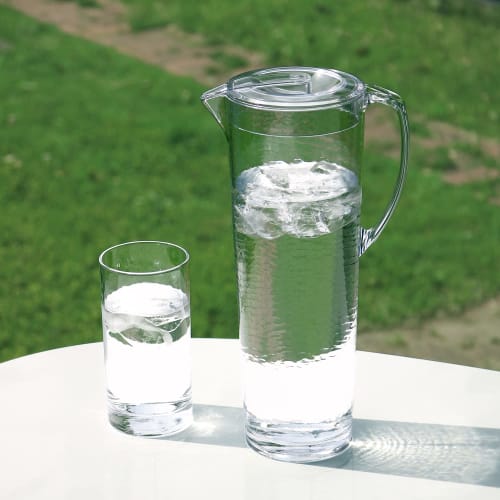 Topre Heat-Resistant Glass Pitcher, 1.2L, Made in Japan, CPA-11, Clear